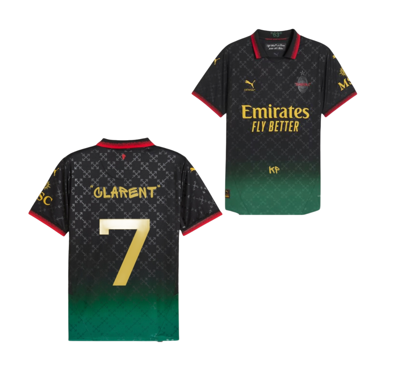 CAMISETA | AC Milan Off-White x Clarent