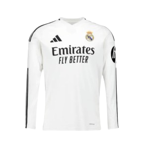 SHIRT | Real Madrid 24/25 Home Kit Long Sleeve