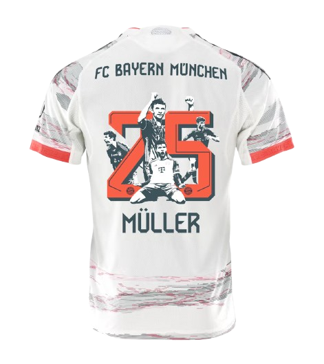 CAMISETA | Bayern Múnich 25/26 2ª Equipación Homenaje Müller